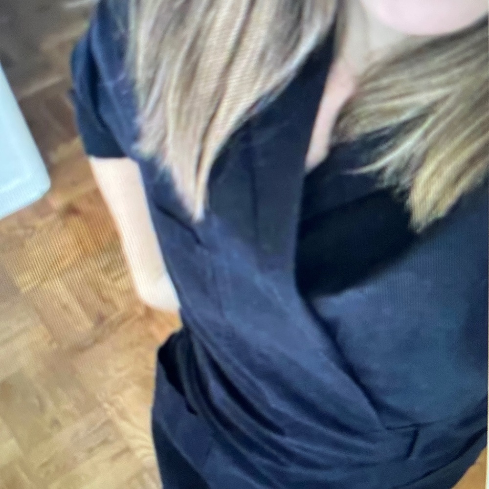 MHL cotton/linen wrap dress